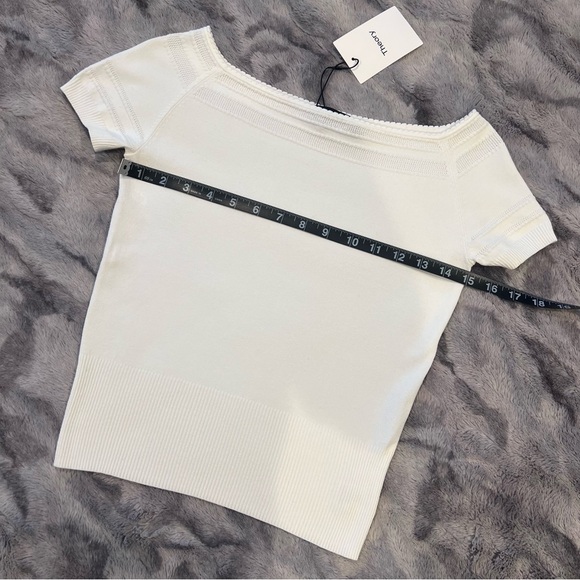 🔹 Theory Off the Shoulder Top, S - Picture 9 of 10